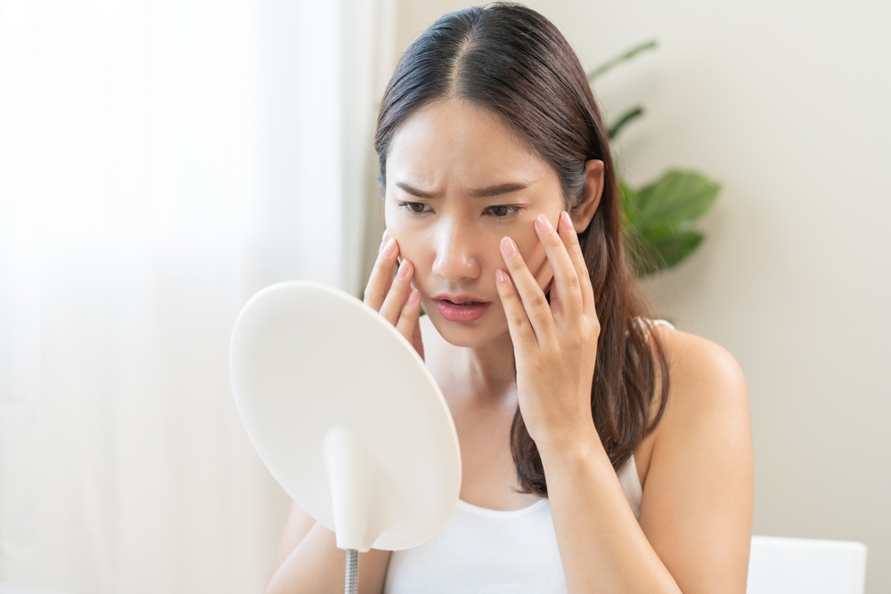 ผิวหน้าเหี่ยวย่น สร้างความรู้สึกกังวลใจ